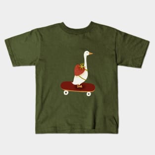 Cottagecore goose Kids T-Shirt